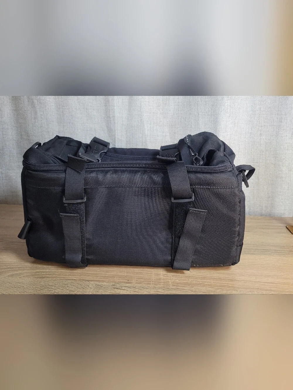 Black Vaude Road Box Duffel Bag Cycling Durable Travel & Gear Carry Saddle Bag